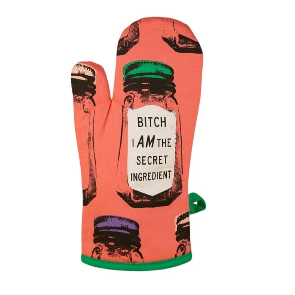 Blue Q I'm the Secret Ingredient Oven Mitt for Cooking Gift Idea Chef Cook